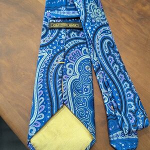 Countess Mara Blue Paisley Tie